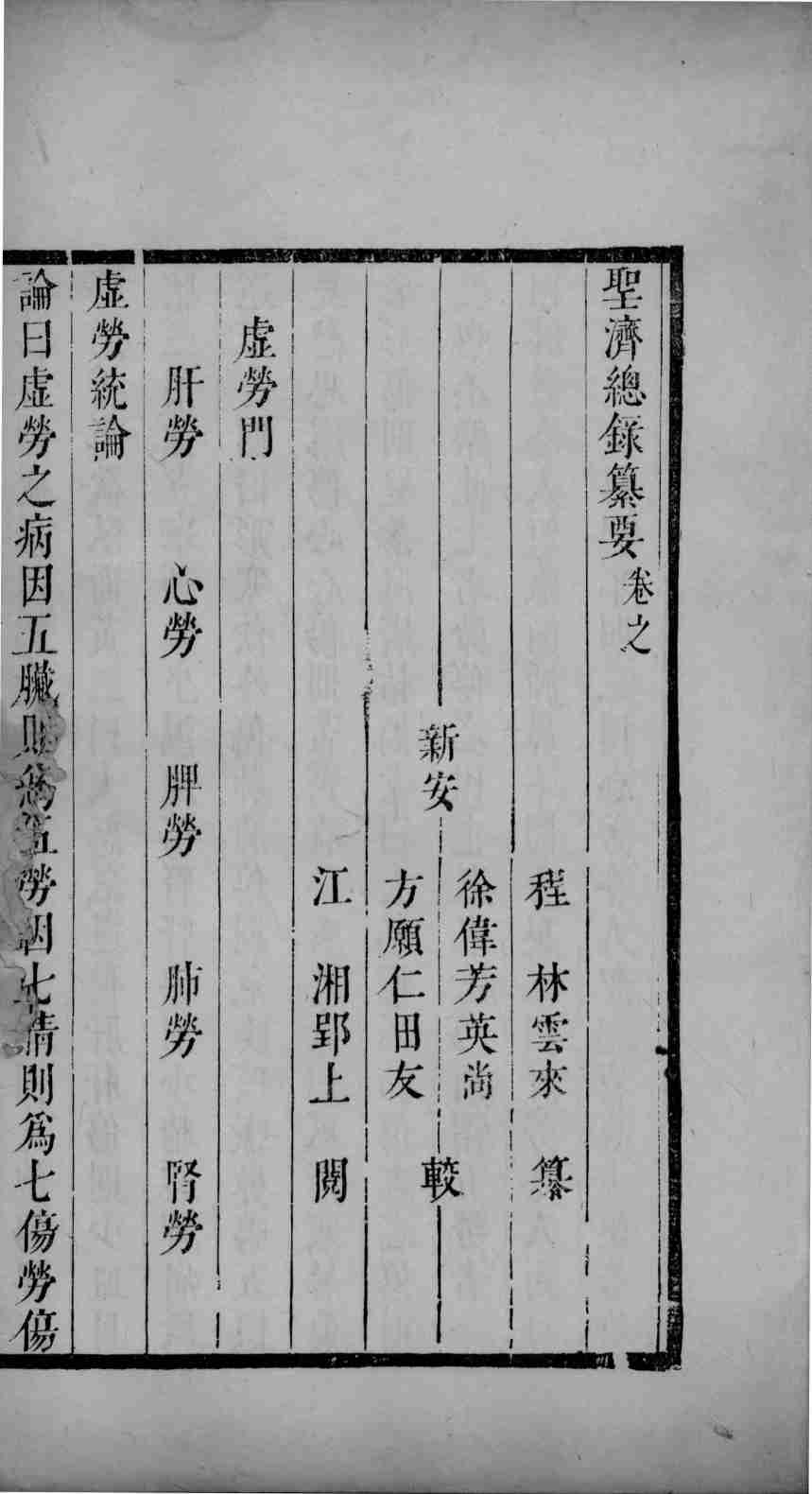 圣济总录篡要  卷13-15